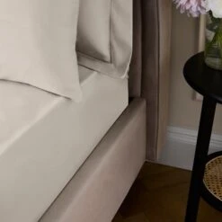 Dorma Egyptian Cotton Sateen 1000 Thread Count Fitted Sheet -Dunelm Shop 30906498 alt02