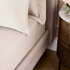 Dorma Cotton Sateen 800 Thread Count Fitted Sheet 27 Dorma Cotton Sateen 800 Thread Count Fitted Sheet -Dunelm Shop 30906499 alt02