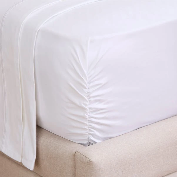 Dorma Cotton Sateen 800 Thread Count Fitted Sheet 3 Dorma Cotton Sateen 800 Thread Count Fitted Sheet