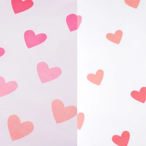 Catherine Lansfield Set Of 2 Hearts And Stripes Reversible Duvet Cover And Pillowcase Sets 13 Catherine Lansfield Set Of 2 Hearts And Stripes Reversible Duvet Cover And Pillowcase Sets - Image 11