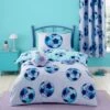 Catherine Lansfield Tie Dye Football Purple Reversible Duvet Cover And Pillowcase Set 2 Catherine Lansfield Tie Dye Football Purple Reversible Duvet Cover And Pillowcase Set -Dunelm Shop 30913744