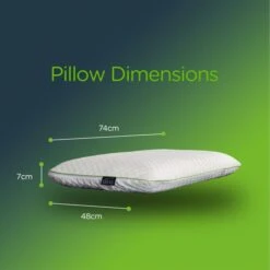 Snuggledown Bliss Traditional Bamboo Back Sleeper Pillow -Dunelm Shop 30914646 alt09