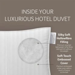 Snuggledown Luxurious Hotel 13.5 Tog Winter Duvet 26 Snuggledown Luxurious Hotel 13.5 Tog Winter Duvet -Dunelm Shop 30914672 alt04