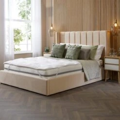 Snuggledown Luxurious Hotel Anti Allergy Mattress Topper -Dunelm Shop 30914710 alt02