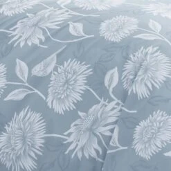 Dreams And Drapes Chrysanthemum Reversible Duvet Cover And Pillowcase Set -Dunelm Shop 30916137 alt04