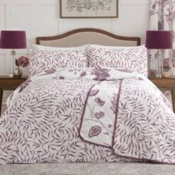 Dreams And Drapes Samira Reversible Duvet Cover And Pillowcase Set -Dunelm Shop 30916155 alt02