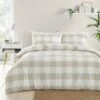 Fusion Seersucker Gingham Duvet Cover And Pillowcase Set -Dunelm Shop 30916229