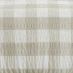 Fusion Seersucker Gingham Duvet Cover And Pillowcase Set -Dunelm Shop 30916229 alt04