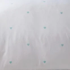 Serene Decorative Heart Duvet Cover And Pillowcase Set -Dunelm Shop 30916393 alt04