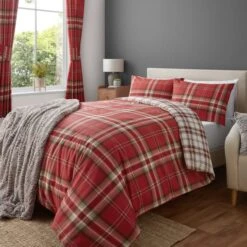 Catherine Lansfield Kelso Check Duvet Cover & Pillowcase Set 28 Catherine Lansfield Kelso Check Duvet Cover & Pillowcase Set -Dunelm Shop 30918262
