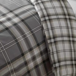 Catherine Lansfield Kelso Check Duvet Cover & Pillowcase Set 26 Catherine Lansfield Kelso Check Duvet Cover & Pillowcase Set -Dunelm Shop 30918263 alt05