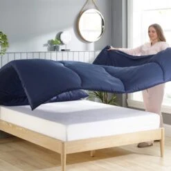 Snuggledown 10.5 Tog Coverless Duvet & Pillowcase Set 29 Snuggledown 10.5 Tog Coverless Duvet & Pillowcase Set -Dunelm Shop 30920021 alt04