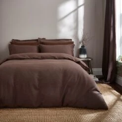 Cotton Linen Standard Pillowcase Pair -Dunelm Shop 30920261 alt01