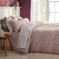 Portloe Stripe Cotton Duvet Cover & Pillowcase Set -Dunelm Shop 30921102 alt08