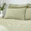 Portloe Gingham Woven Cotton Standard Pillowcase Pair 2 Portloe Gingham Woven Cotton Standard Pillowcase Pair -Dunelm Shop 30922002