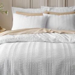 Gia Wave Oxford Pillowcase 8 Gia Wave Oxford Pillowcase -Dunelm Shop 30924762 alt03