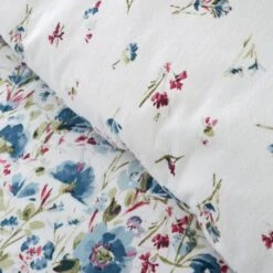 Bianca Ophelia Floral Brushed Cotton Duvet Cover And Pillowcase Set -Dunelm Shop 30925114 alt04