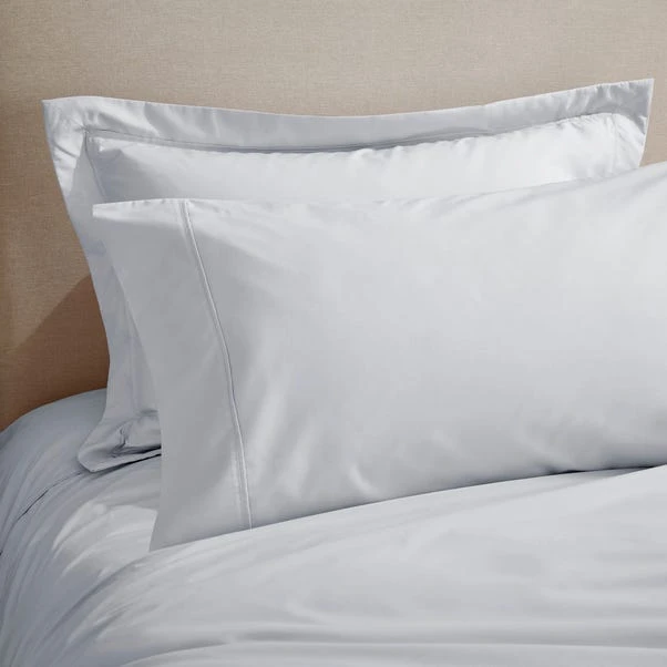 Dorma Crisp & Fresh 400 Thread Count Cotton Percale Kingsize Standard Pillowcase 9 Dorma Crisp & Fresh 400 Thread Count Cotton Percale Kingsize Standard Pillowcase - Image 7