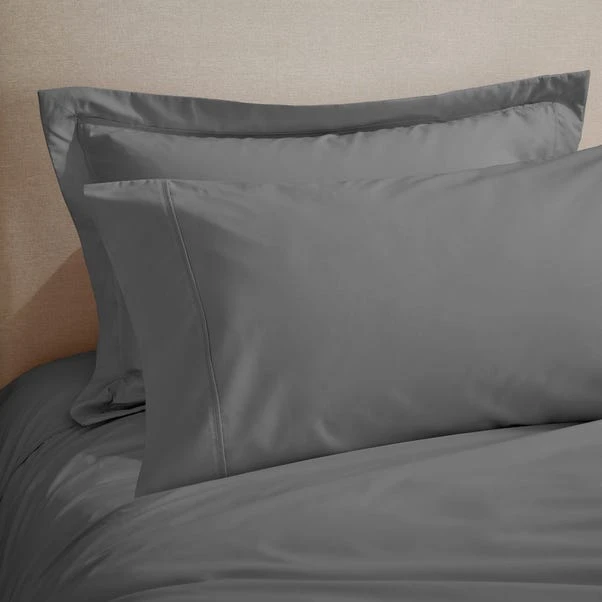 Dorma Crisp & Fresh 400 Thread Count Cotton Percale Kingsize Standard Pillowcase 8 Dorma Crisp & Fresh 400 Thread Count Cotton Percale Kingsize Standard Pillowcase - Image 6