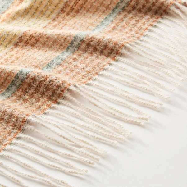 Woven Stripe Throw 130cm X 180cm 4 Woven Stripe Throw 130cm X 180cm - Image 2