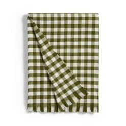 Portloe Gingham Throw 130cm X 180cm -Dunelm Shop 30927450 alt02