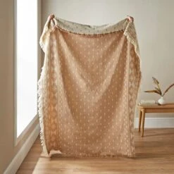 Matelasse Ikat Cotton Throw -Dunelm Shop 30927470 alt03