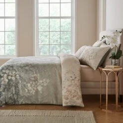 Dorma Whispering Leaves Duvet Cover And Pillowcase Set 18 Dorma Whispering Leaves Duvet Cover And Pillowcase Set -Dunelm Shop 30927698 alt02