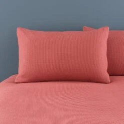 Alston Waffle Duvet Cover And Pillowcase Set 41 Alston Waffle Duvet Cover And Pillowcase Set -Dunelm Shop 30928459 alt01