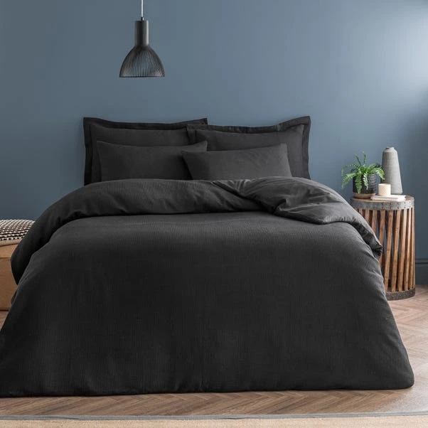 Alston Waffle Duvet Cover And Pillowcase Set 15 Alston Waffle Duvet Cover And Pillowcase Set - Image 13
