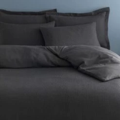 Alston Waffle Standard Pillowcase Pair -Dunelm Shop 30928497 alt02