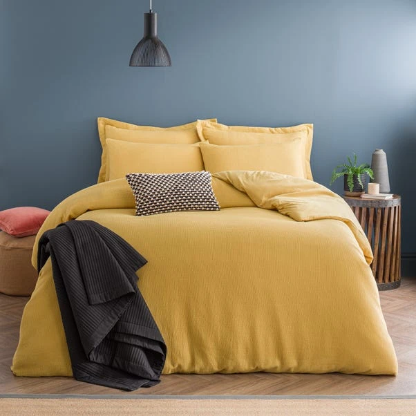 Alston Waffle Duvet Cover And Pillowcase Set 7 Alston Waffle Duvet Cover And Pillowcase Set - Image 5