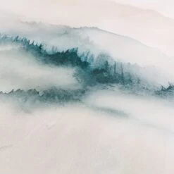 Paintery Landscape Cotton Duvet Cover & Pillowcase Set -Dunelm Shop 30928537 alt04