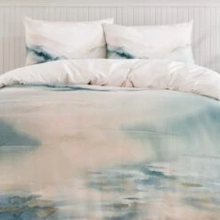 Paintery Landscape Cotton Duvet Cover & Pillowcase Set -Dunelm Shop 30928542 alt03