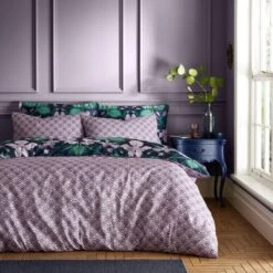 Nouveau Iris Duvet Cover And Pillowcase Set -Dunelm Shop 30929221 alt02