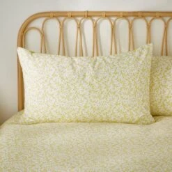 Annie Floral 144 Thread Count Cotton Reversible Duvet Cover & Pillowcase Set -Dunelm Shop 30929323 alt01