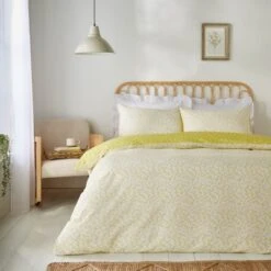 Annie Floral 144 Thread Count Cotton Reversible Duvet Cover & Pillowcase Set -Dunelm Shop 30929327