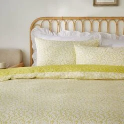 Annie Floral 144 Thread Count Cotton Reversible Duvet Cover & Pillowcase Set -Dunelm Shop 30929327 alt08