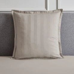 Hotel 230 Thread Count Sateen Stripe Continental Pillowcase 17 Hotel 230 Thread Count Sateen Stripe Continental Pillowcase -Dunelm Shop 30929401