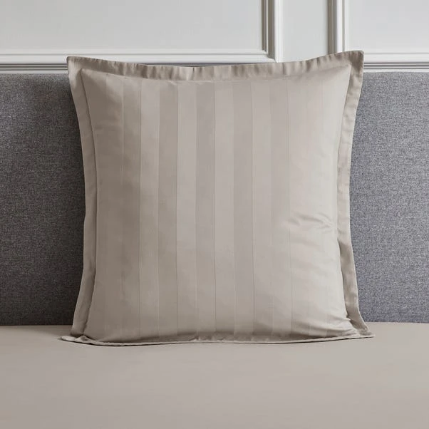 Hotel 230 Thread Count Sateen Stripe Continental Pillowcase 10 Hotel 230 Thread Count Sateen Stripe Continental Pillowcase - Image 8