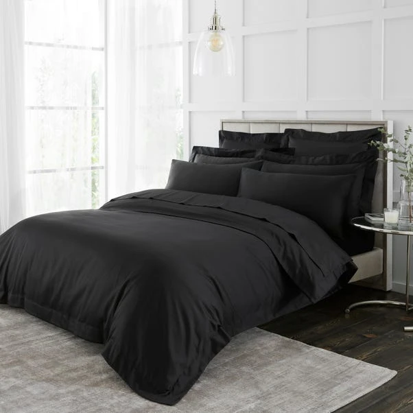 Hotel 230 Thread Count 100% Cotton Sateen Fitted Sheet 17 Hotel 230 Thread Count 100% Cotton Sateen Fitted Sheet - Image 15