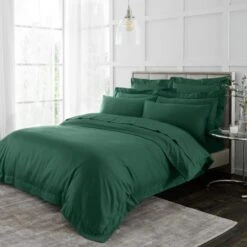 Hotel 230 Thread Count 100% Cotton Sateen Fitted Sheet 30 Hotel 230 Thread Count 100% Cotton Sateen Fitted Sheet -Dunelm Shop 30929463 alt01