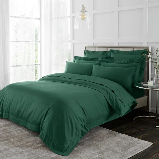Hotel 230 Thread Count 100% Cotton Sateen Fitted Sheet 11 Hotel 230 Thread Count 100% Cotton Sateen Fitted Sheet - Image 9