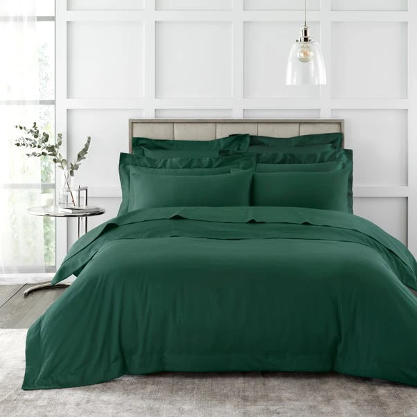 Hotel 230 Thread Count 100% Cotton Sateen Fitted Sheet 13 Hotel 230 Thread Count 100% Cotton Sateen Fitted Sheet - Image 11
