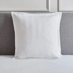 Hotel 230 Thread Count Sateen Stripe Continental Pillowcase