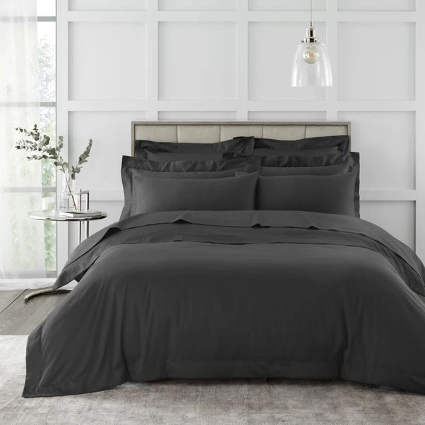 Hotel 230 Thread Count 100% Cotton Sateen Fitted Sheet 7 Hotel 230 Thread Count 100% Cotton Sateen Fitted Sheet - Image 5
