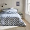 Tazman Wave 100% Cotton Duvet Cover And Pillowcase Set 2 Tazman Wave 100% Cotton Duvet Cover And Pillowcase Set -Dunelm Shop 30929900