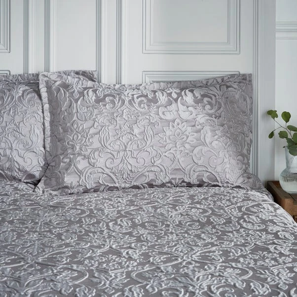 Presley Damask Jacquard Oxford Pillowcase 3 Presley Damask Jacquard Oxford Pillowcase