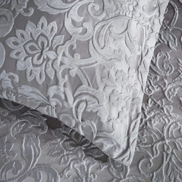 Presley Damask Jacquard Oxford Pillowcase 5 Presley Damask Jacquard Oxford Pillowcase - Image 3