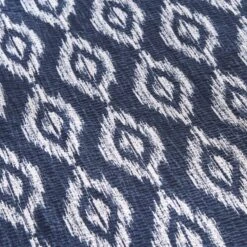 Ikat Seersucker Duvet Cover And Pillowcase Set -Dunelm Shop 30930094 alt04