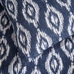 Ikat Seersucker Duvet Cover And Pillowcase Set -Dunelm Shop 30930094 alt05